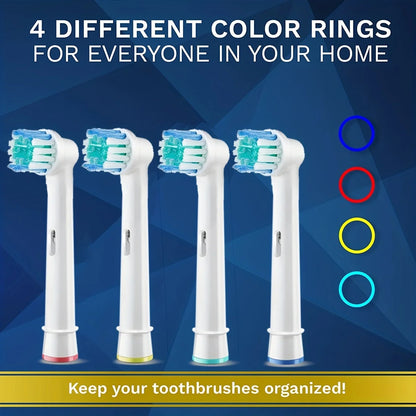 4/12/16/20 Pcs Replacement Toothbrush Heads Compatible with Oral-B