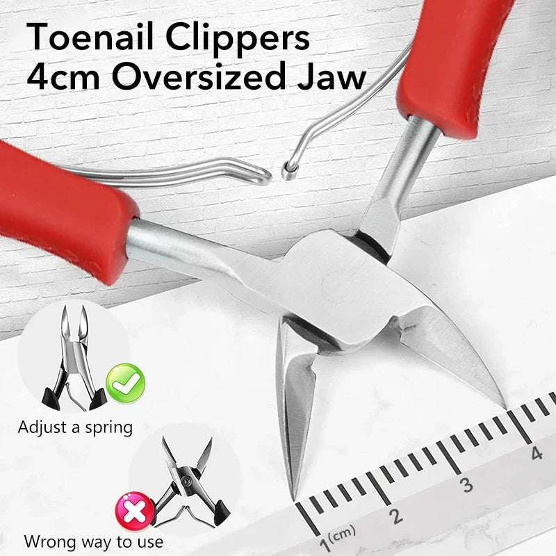 Nail Clippers Ingrown Toenail Podiatry Correction Nippers Cuticle