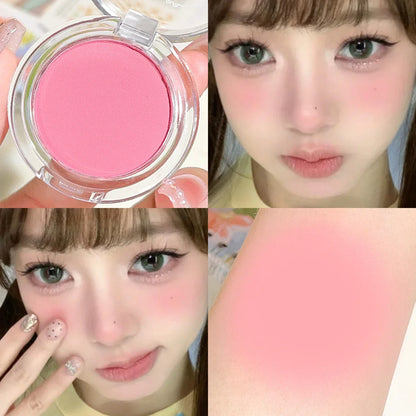 HISYI monochrome blush whitening matte cosmetics vitality girl nude