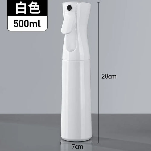 500/300/200ml Hair Spray Bottle Refillable Bottles Continuous Mist