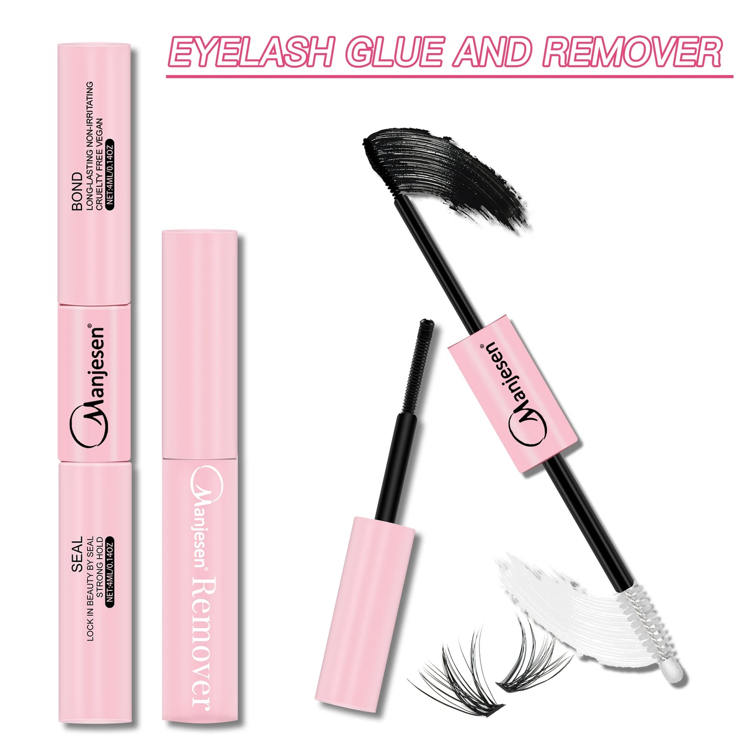 Lash Makeup set Bond and Seal Individual Lashes Glue and Seal Super