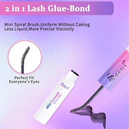 Eyelash Glue and Seal for Eyelash Clusters Strong Fixed Eyelash Glue
