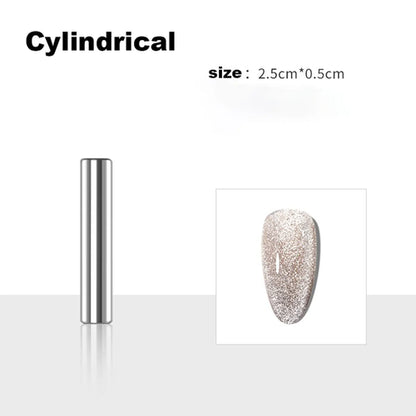 Cat Eye Nail Magnetic Stick Cylindrical Magnet for Cat Eye UV Gel
