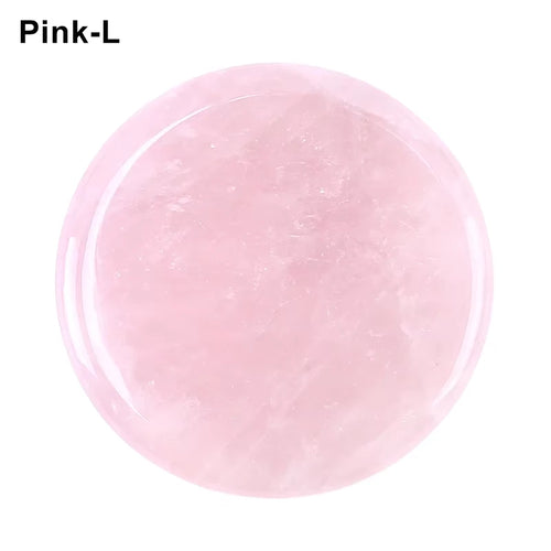 Glue Pallet Eyelashes Extensions Pink Green Jade Stone Reusable False