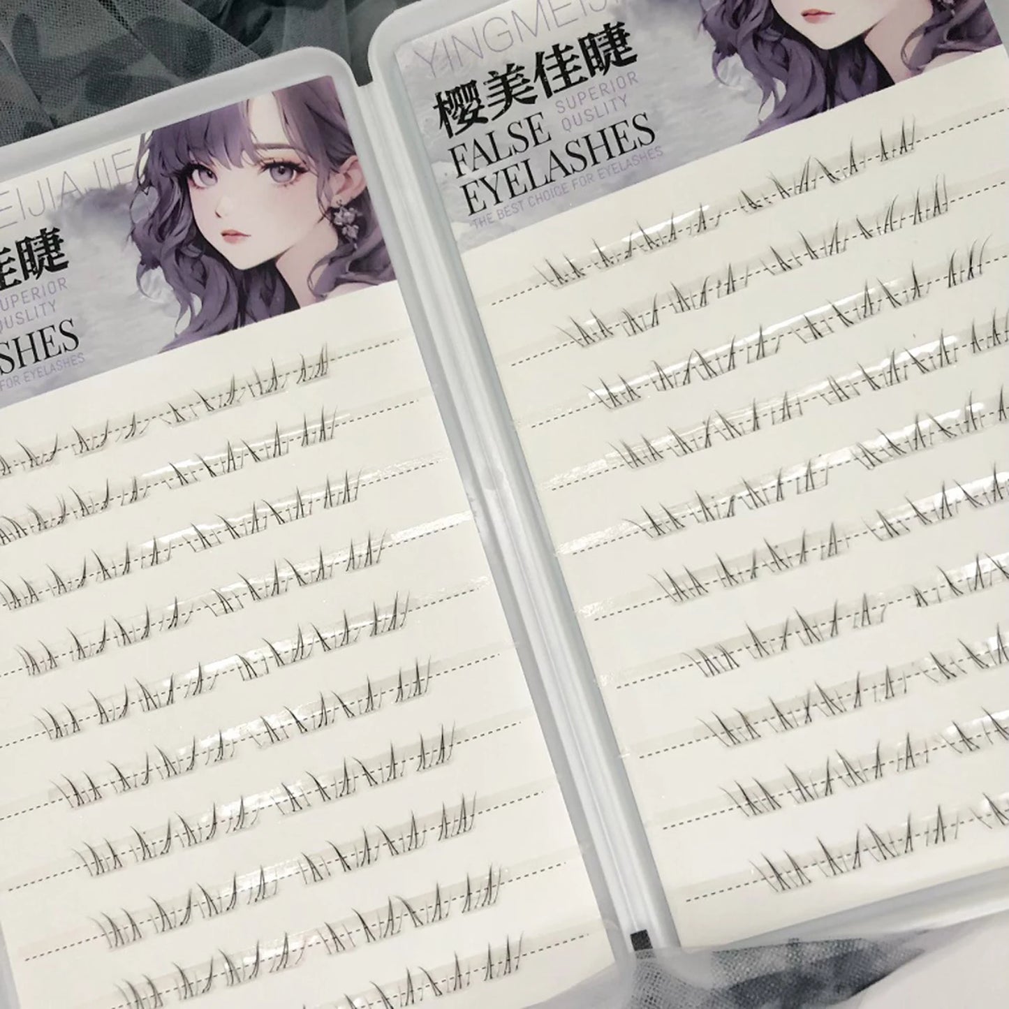 4-6mm No Glue False Eyelashes New Korean Style Lower Lashes Natural