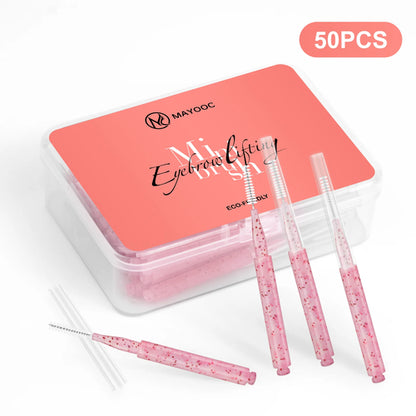 MAYOOC Mini Eyebrow Brush Brow Perm Brush Disposable Brow Lifting