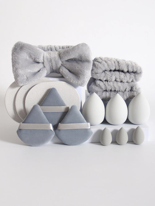 15 件套 Cosmetic Puff Makeup Sponge Blender Beauty Egg Foundation