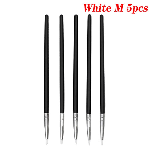 5Pcs Dental Resin Silicone Shaping Pen Brush Art Brush Dentistry