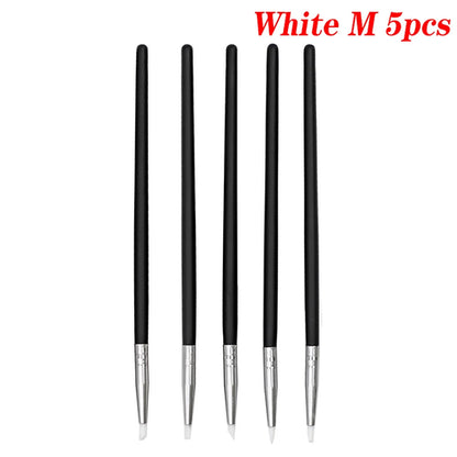 5Pcs Dental Resin Silicone Shaping Pen Brush Art Brush Dentistry
