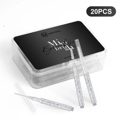 MAYOOC Mini Eyebrow Brush Brow Perm Brush Disposable Brow Lifting