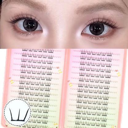 Korean Idol False Eyelashes Wispy Dense ACE Comics Artificial Eyelash