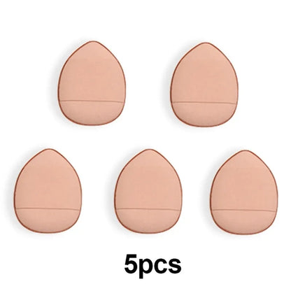 5/10Pcs Mini Finger Puff Foundation Small Air Cushion Powder Sponge