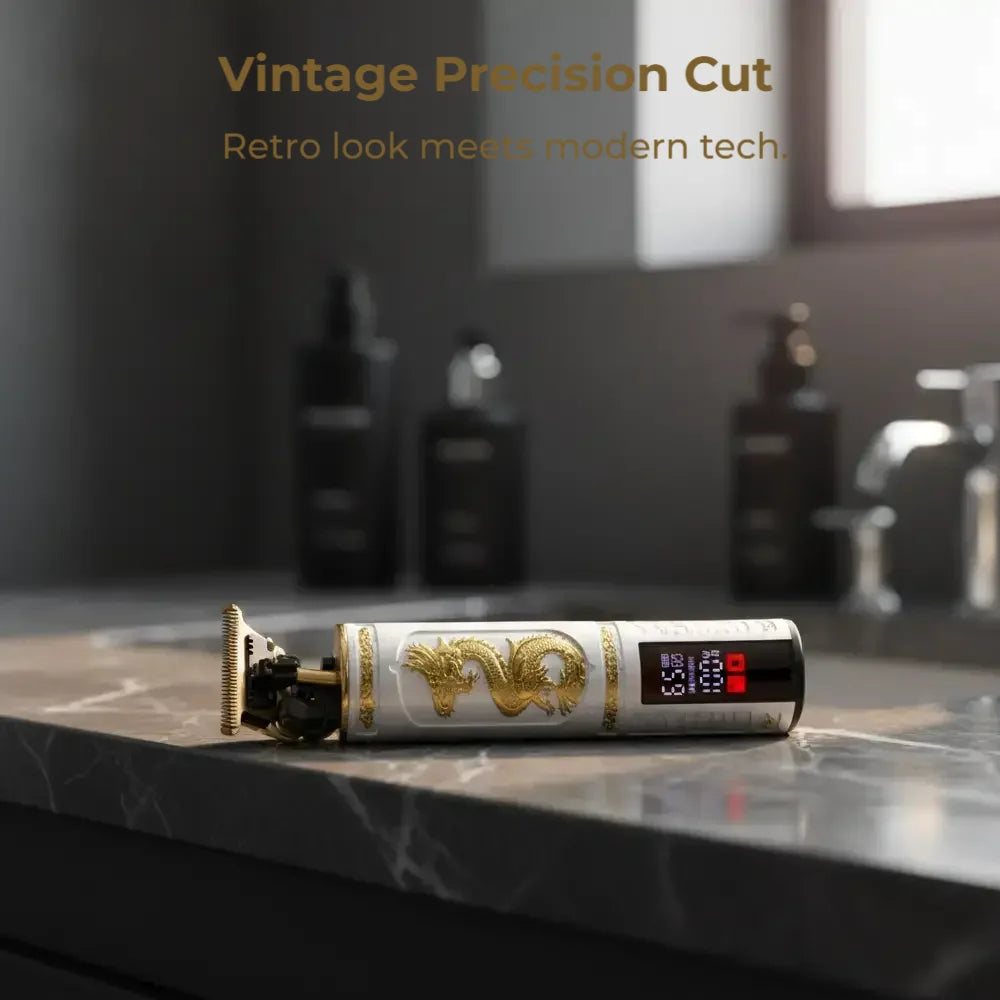 Unisex Haircut Razor Hair Clipper Electric Shaver Women Vintage