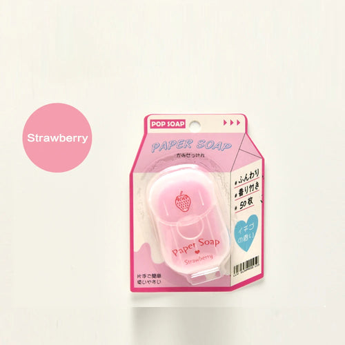 Portable Hand Soap Sheets for Travel | Dissolving Cleanser Wipes |