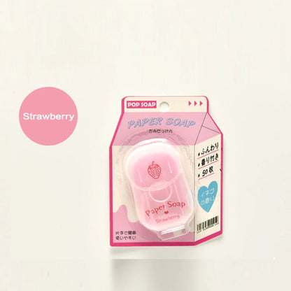 Portable Hand Soap Sheets for Travel | Dissolving Cleanser Wipes |