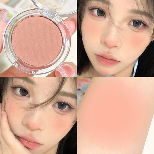 HISYI monochrome blush whitening matte cosmetics vitality girl nude
