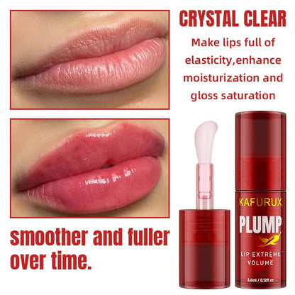 1PC Lip Plump Long Lasting Lip Oil Moisturizing Lip Gloss Serum