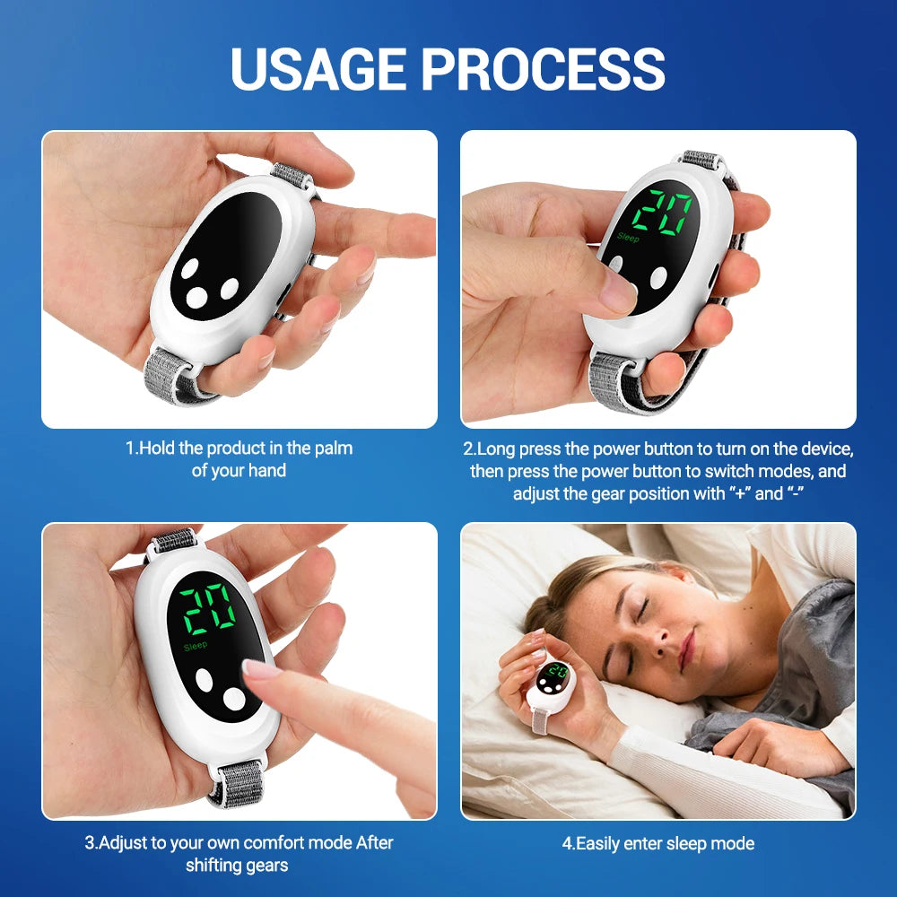 Two modes, 20 levels of intensity, intelligent sleep device, anxiety