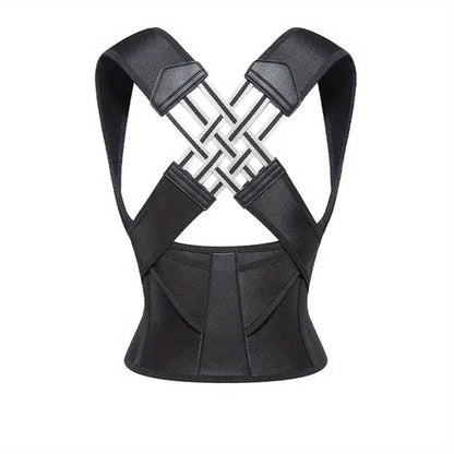 Back waistband posture corrector for men and women, adjustable