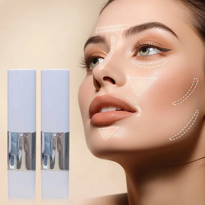 Lazy foundation stick, moisturizing and natural concealer makeup,matte