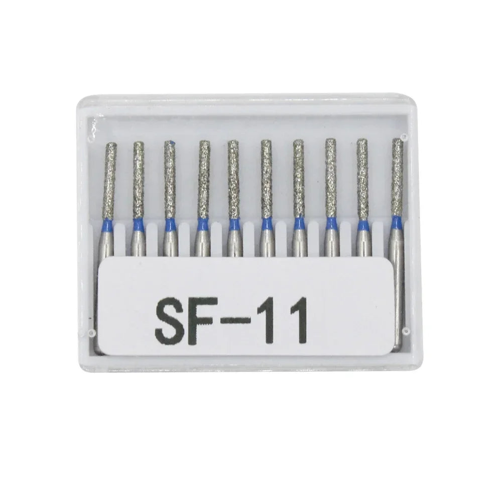 Dental Diamond Burs 10 pieces/set FG diameter drill bit 1.6mm