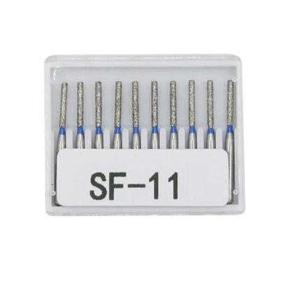 Dental Diamond Burs 10 pieces/set FG diameter drill bit 1.6mm