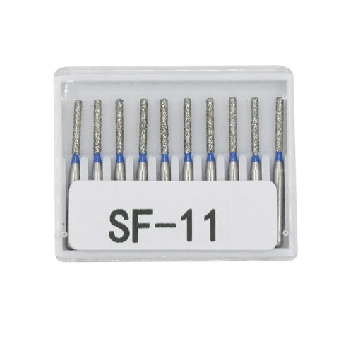 Dental Diamond Burs 10 pieces/set FG diameter drill bit 1.6mm