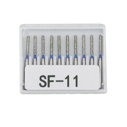 Dental Diamond Burs 10 pieces/set FG diameter drill bit 1.6mm
