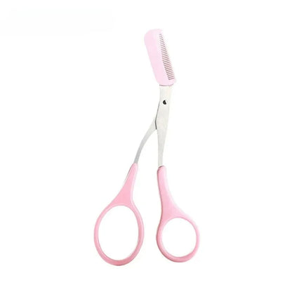 1/3PCS Eyebrow Trimmer Makeup Tools Stainless Steel Eyebrow Scissors