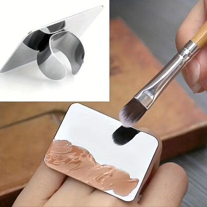 Makeup Mixing Palette, KissDate Makeup Spatula Palette with Foundation