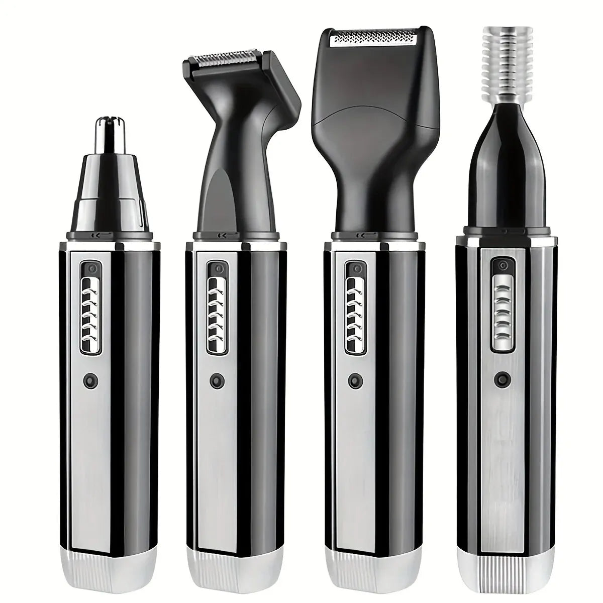 Men's 4-in-1 Electric Grooming Kit, Rechargeable, for trimming hair,
