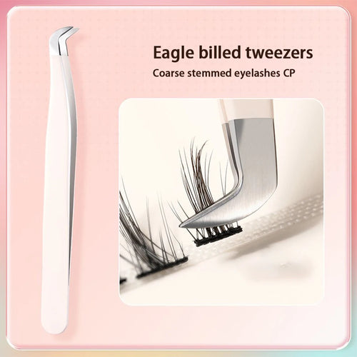 Multifunctional Tweezers Stainless Steel Eyelash Tweezers Grafting