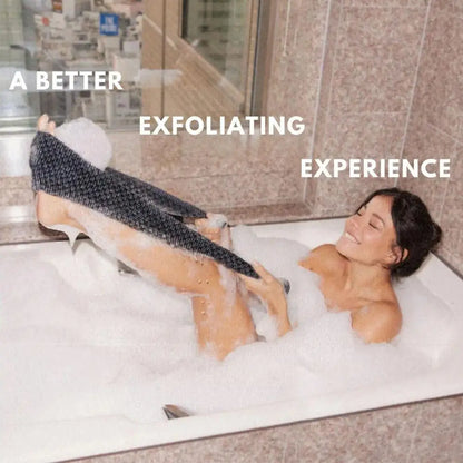 Back Scrubbing Towel Dual Sided Durable Exfoliating Body Towel Back