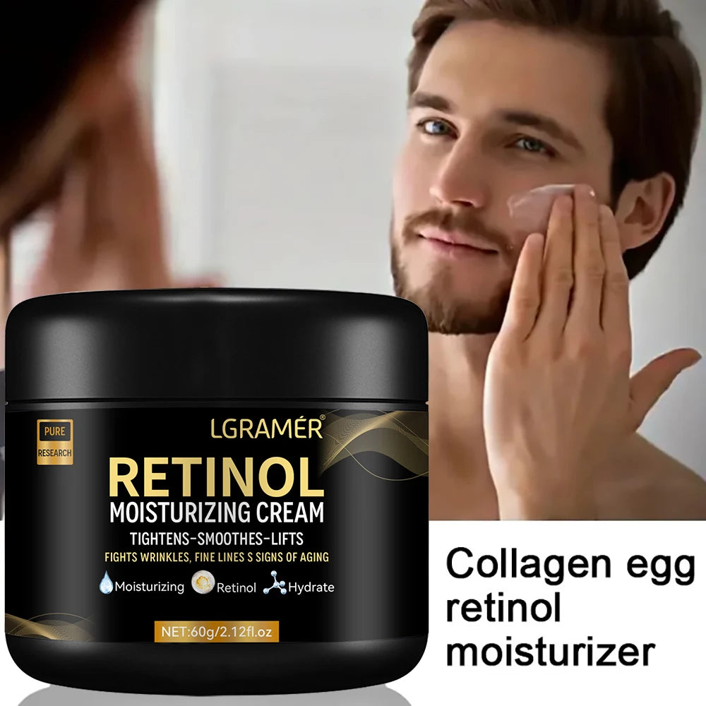 Men's Retinol Face Moisturizer Moisturizing Retinol Cream Anti-Wrinkle