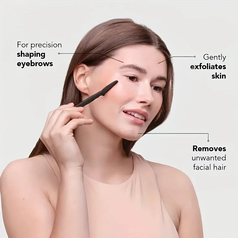 3/5/6/12/24Pcs Multifunction Eyebrow Razor Kit - Precise Trimming,