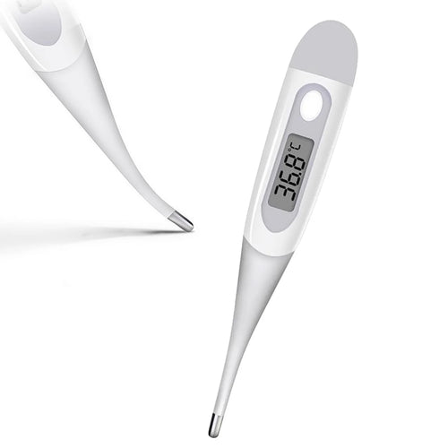 Thermometer for Adults, Soft Head Digital Oral Thermometer for Fever,