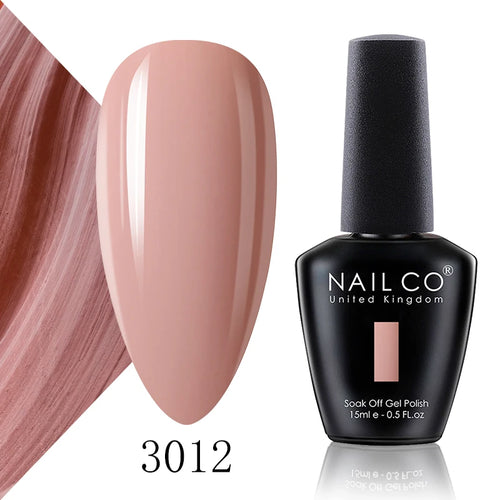 NAILCO 15ml Translucent Color Gel Nail Polish Vernis Semi Permanent UV