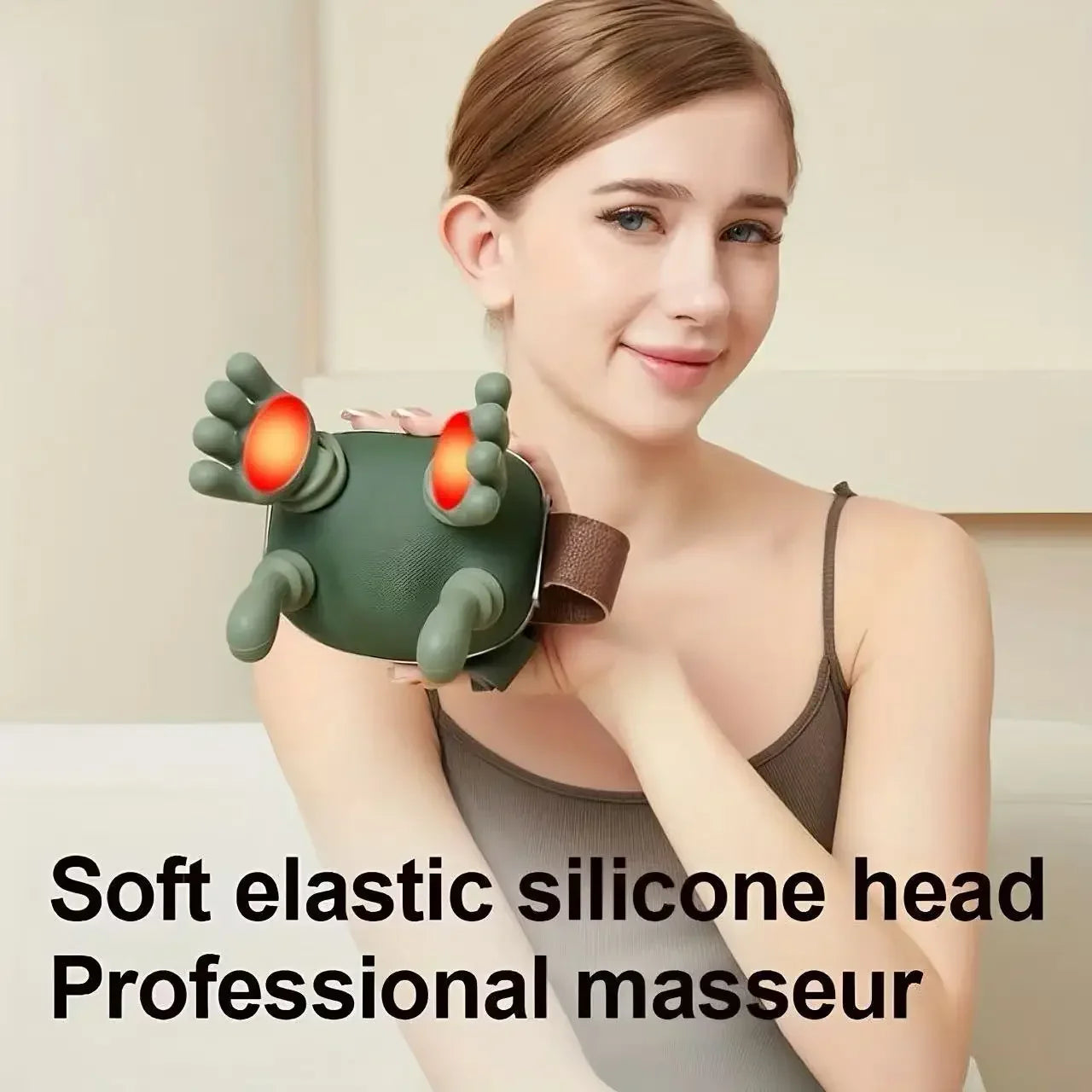 New Rechargeable Portable 5-Finger Human-Like Neck & Shoulder Massager