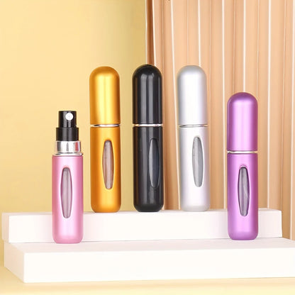 5 portable perfume spray bottles to refill at any time - never run out