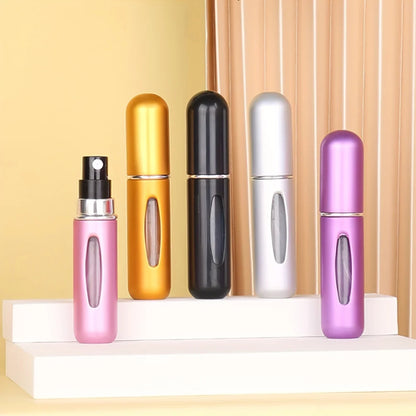 5 portable perfume spray bottles to refill at any time - never run out