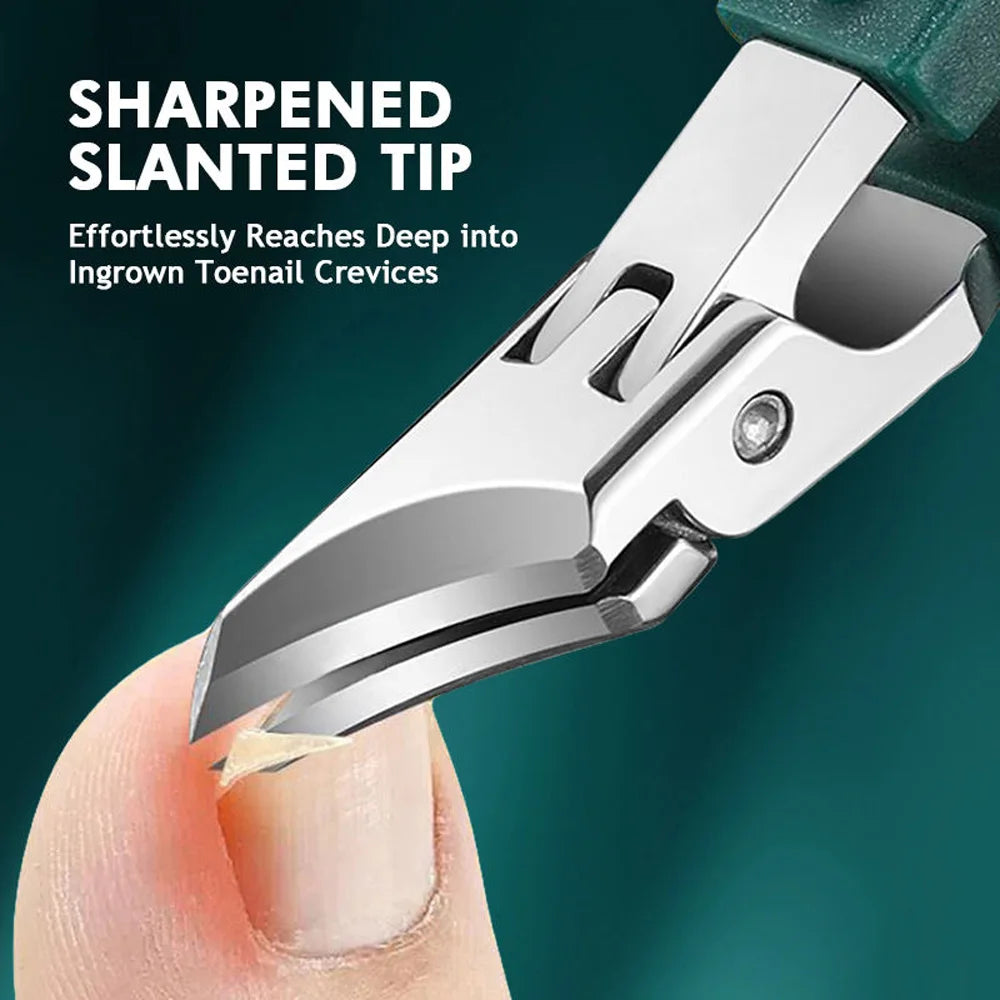 New pointed-nose, beveled, original large-opening nail clippers,