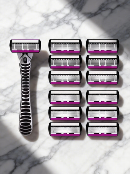 High Quality Man Safety Razor Blade 6 Layer German Stainless Steel
