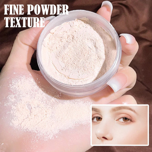 Light, flawless and transparent makeup setting powder,waterproof and