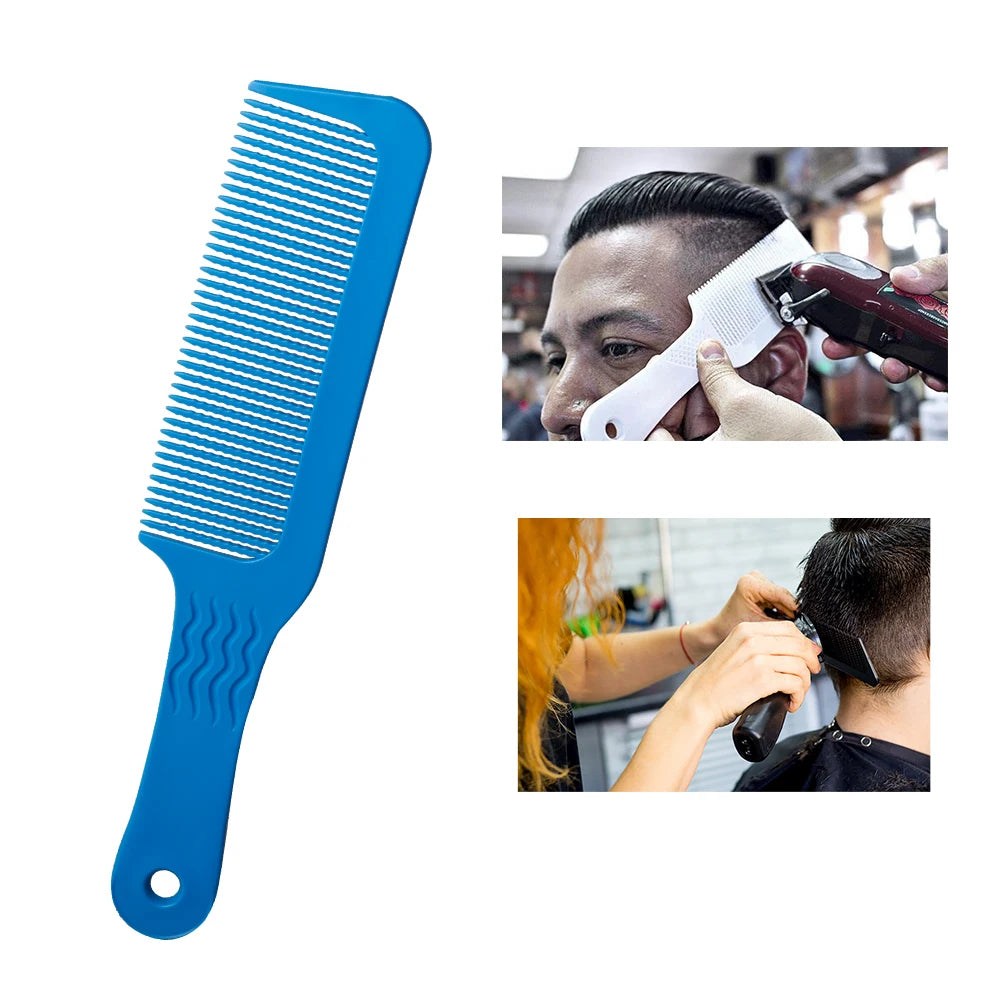 Barber Hairdressing Clipper Comb Anti Static Flat Top Comb for