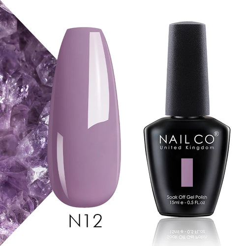 NAILCO 15ml Translucent Color Gel Nail Polish Vernis Semi Permanent UV
