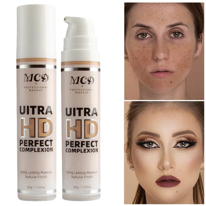 9 Shade Full Coverage Concealer Liquid Foundation  makeup high