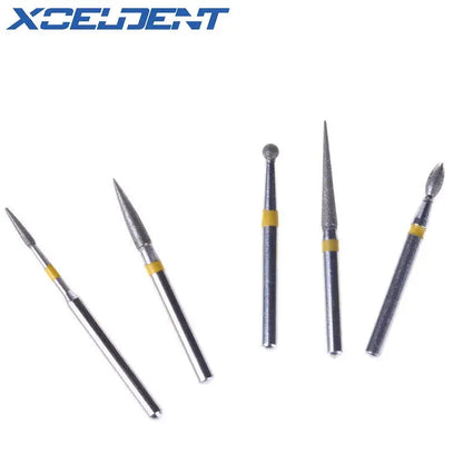 10pcs/box FG High-speed Handpiece Bur Set Grinding Bit Drill Bit Emery