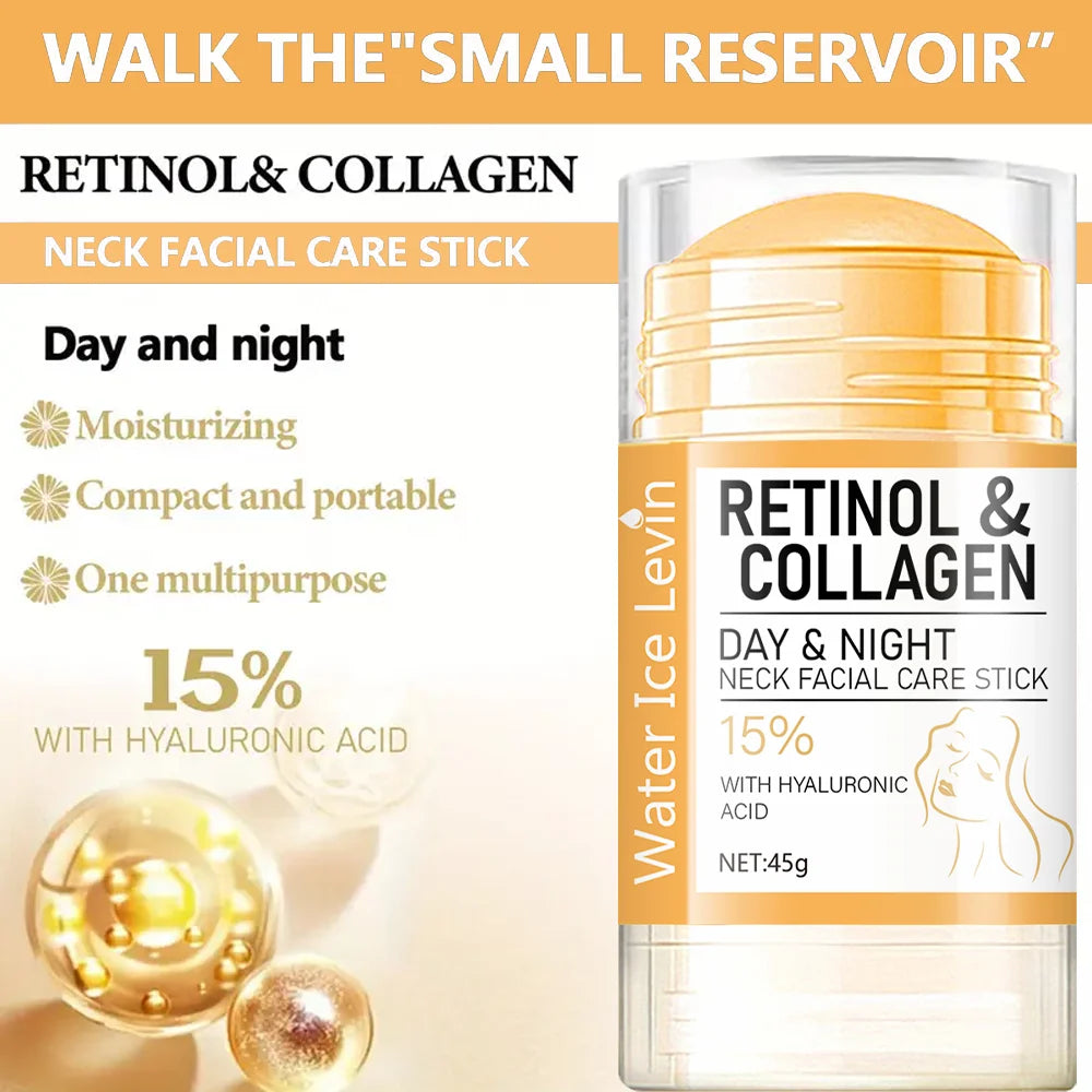 Retinol and Collagen Facial Neck Cream, Lifting Neck, Firming and