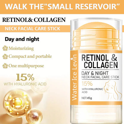 Retinol and Collagen Facial Neck Cream, Lifting Neck, Firming and