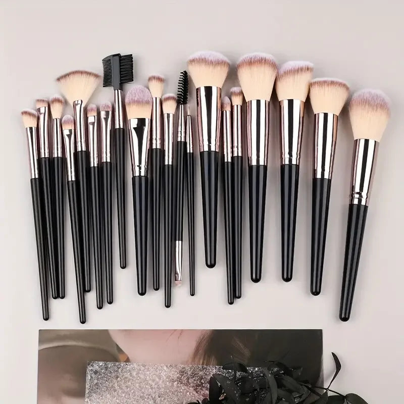 3-20PCS Makeup Brushes Set Soft Fluffy Eyeshadow Foundation Concealer